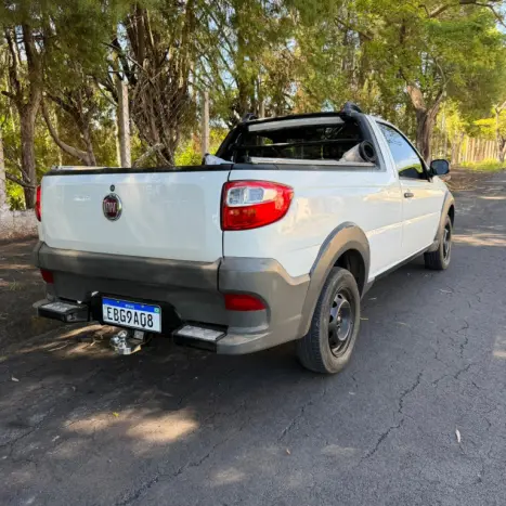 FIAT Strada 1.4 FLEX HARD WORKING CABINE SIMPLES, Foto 4