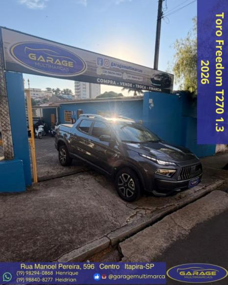 FIAT Toro 1.3 16V 4P FLEX 270 TURBO FREEDOM AUTOM�TICO, Foto 2