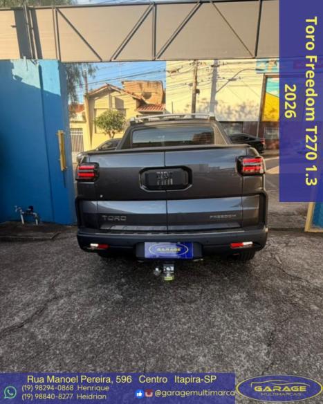 FIAT Toro 1.3 16V 4P FLEX 270 TURBO FREEDOM AUTOM�TICO, Foto 4