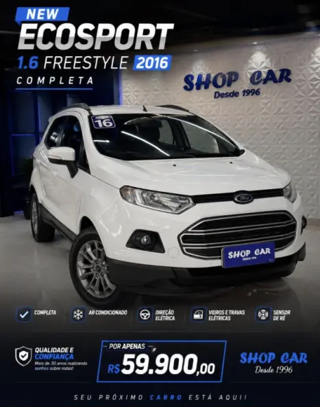FORD Ecosport 1.6 4P SE FLEX AUTOM�TICO, Foto 1
