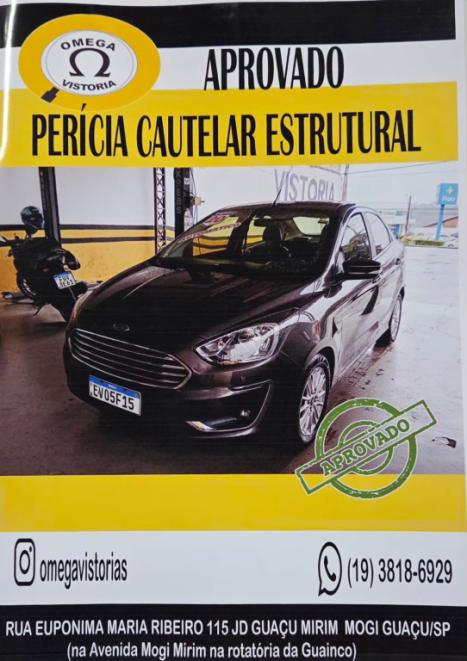 FORD Ka + Sedan 1.5 12V 4P FLEX TI-VCT TITANIUM AUTOM�TICO, Foto 20