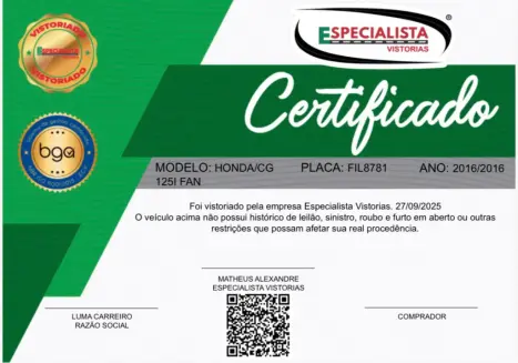 HONDA CG 125 FAN KS, Foto 8