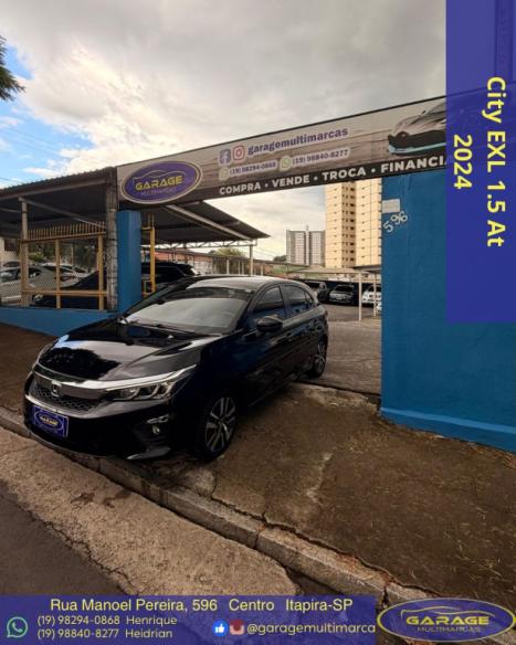 HONDA City Hatch 1.5 16V 4P FLEX EXL AUTOM�TICO CVT, Foto 3