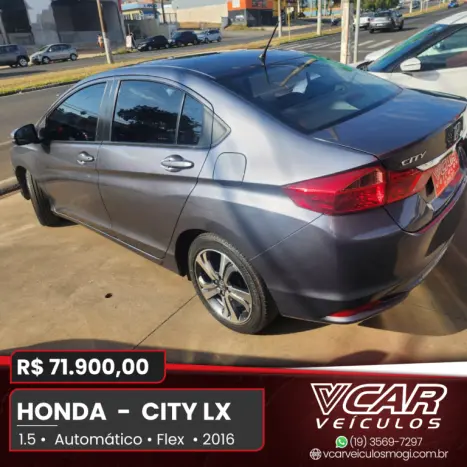 HONDA City Sedan 1.5 16V 4P LX FLEX AUTOMÁTICO, Foto 6 HONDA City Sedan 1.5 16V 4P LX FLEX AUTOMÁTICO, Foto 6