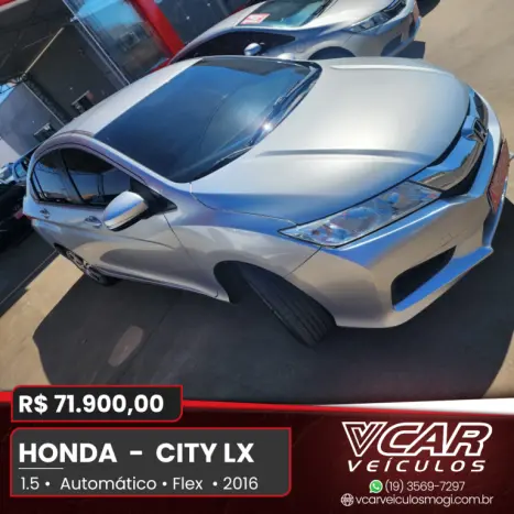 HONDA City Sedan 1.5 16V 4P LX FLEX AUTOMTICO, Foto 1