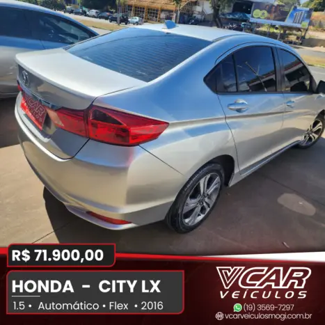HONDA City Sedan 1.5 16V 4P LX FLEX AUTOMTICO, Foto 4
