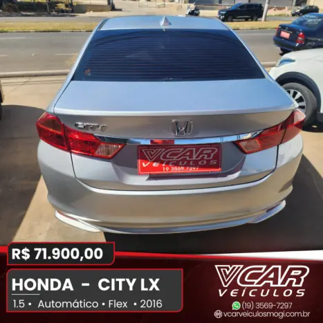 HONDA City Sedan 1.5 16V 4P LX FLEX AUTOMTICO, Foto 5