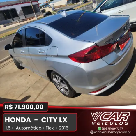 HONDA City Sedan 1.5 16V 4P LX FLEX AUTOMTICO, Foto 6