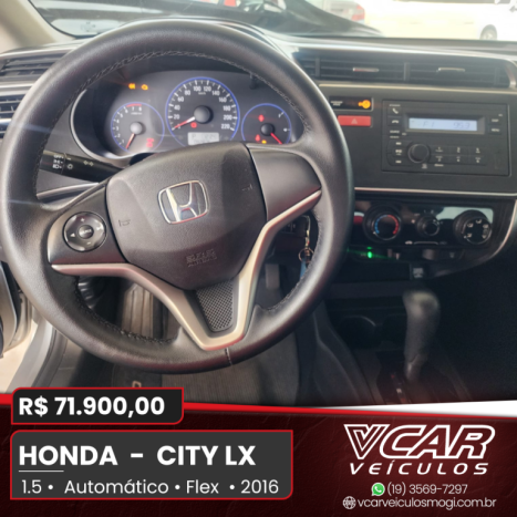 HONDA City Sedan 1.5 16V 4P LX FLEX AUTOMTICO, Foto 7