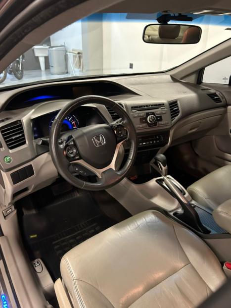 HONDA Civic 1.8 16V 4P FLEX LXS AUTOM�TICO, Foto 12