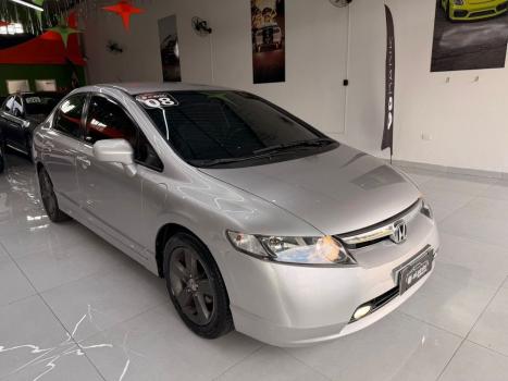 HONDA Civic 1.8 16V 4P FLEX LXS AUTOM�TICO, Foto 2