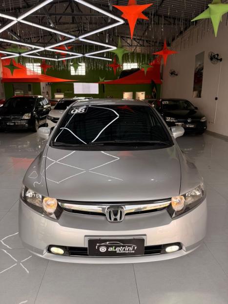 HONDA Civic 1.8 16V 4P FLEX LXS AUTOM�TICO, Foto 3