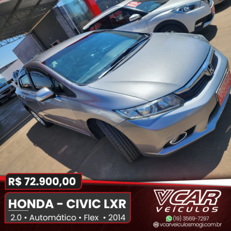 HONDA Civic 2.0 16V 4P FLEX LXR AUTOMTICO, Foto 1