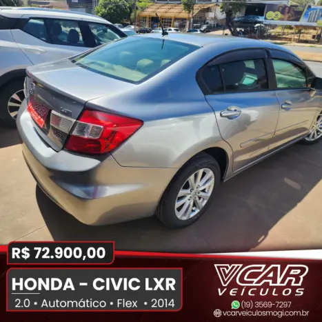 HONDA Civic 2.0 16V 4P FLEX LXR AUTOMTICO, Foto 4