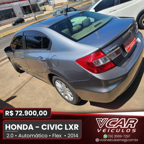 HONDA Civic 2.0 16V 4P FLEX LXR AUTOMTICO, Foto 6