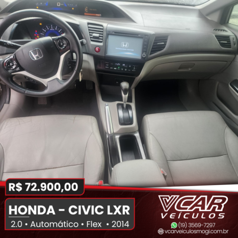 HONDA Civic 2.0 16V 4P FLEX LXR AUTOMTICO, Foto 7