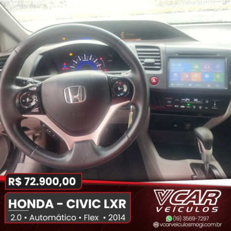 HONDA Civic 2.0 16V 4P FLEX LXR AUTOMTICO, Foto 8