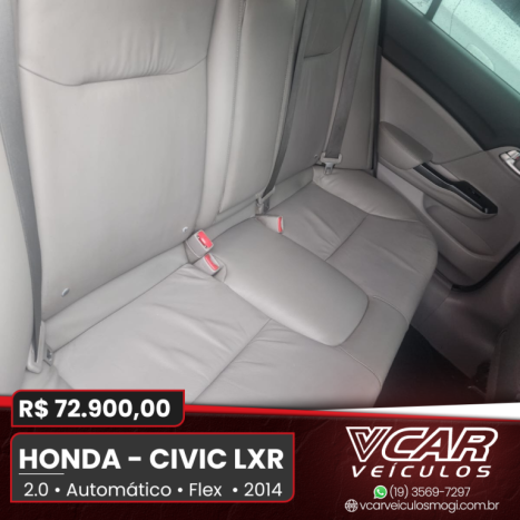 HONDA Civic 2.0 16V 4P FLEX LXR AUTOMTICO, Foto 11