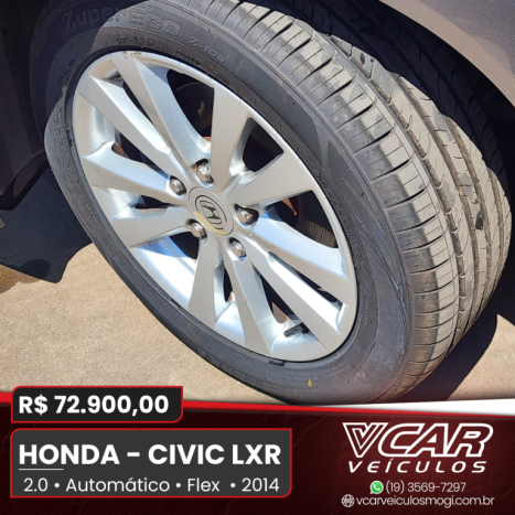 HONDA Civic 2.0 16V 4P FLEX LXR AUTOMTICO, Foto 12