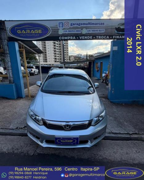 HONDA Civic 2.0 16V 4P FLEX LXR AUTOMTICO, Foto 2