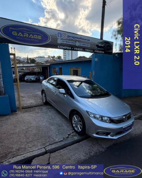 HONDA Civic 2.0 16V 4P FLEX LXR AUTOMTICO, Foto 3