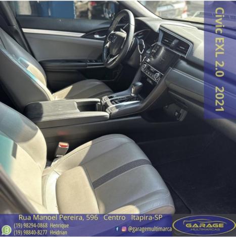 HONDA Civic 2.0 16V 4P EXL FLEX  AUTOM�TICO CVT, Foto 4
