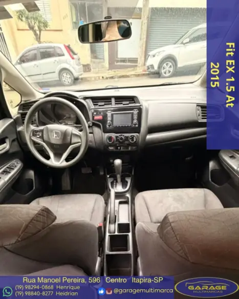 HONDA Fit 1.5 16V 4P EX AUTOMÁTICO, Foto 5 HONDA Fit 1.5 16V 4P EX AUTOMÁTICO, Foto 5