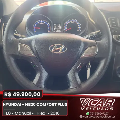 HYUNDAI HB 20 Hatch 1.0 12V 4P FLEX COMFORT PLUS, Foto 8