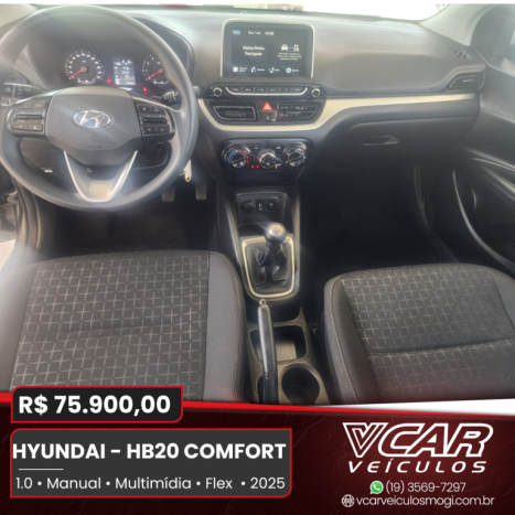 HYUNDAI HB 20 Hatch 1.0 12V 4P FLEX COMFORT PLUS, Foto 7