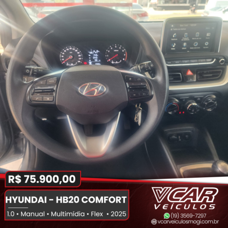 HYUNDAI HB 20 Hatch 1.0 12V 4P FLEX COMFORT PLUS, Foto 8