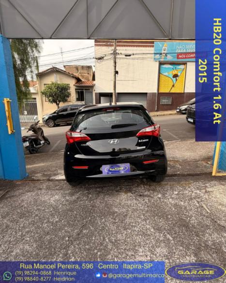 HYUNDAI HB 20 Hatch 1.6 16V 4P COMFORT FLEX AUTOM�TICO, Foto 4