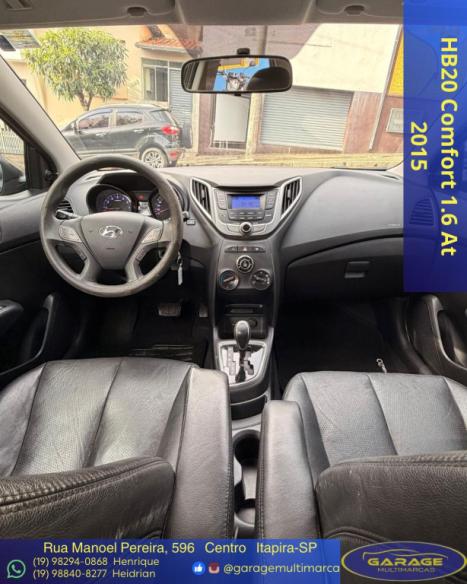 HYUNDAI HB 20 Hatch 1.6 16V 4P COMFORT FLEX AUTOM�TICO, Foto 5