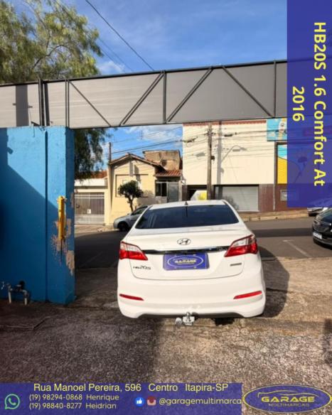 HYUNDAI HB 20 Sedan 1.6 16V 4P FLEX PREMIUM AUTOM�TICO, Foto 4