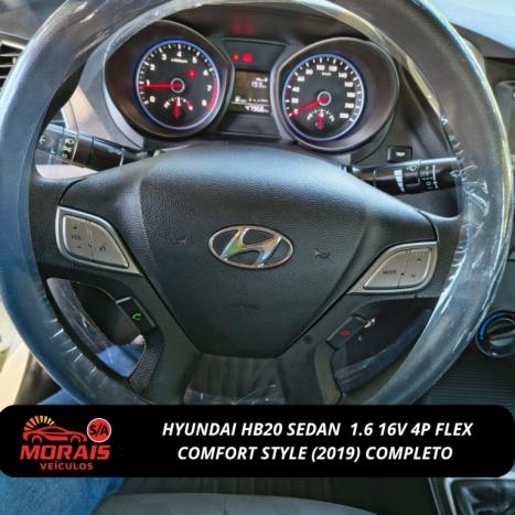 HYUNDAI HB 20 Sedan 1.6 16V 4P FLEX COMFORT STYLE, Foto 10