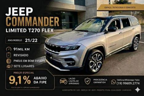 JEEP Commander 1.3 16V 4P FLEX T270 LIMITED TURBO AUTOM�TICO AT6, Foto 8