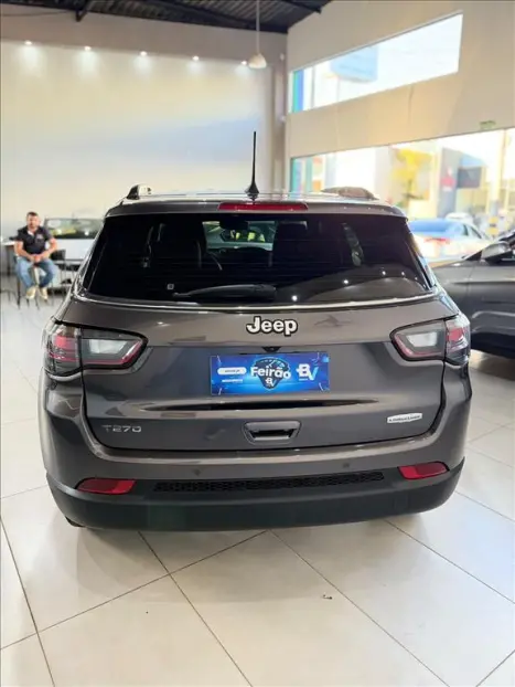 JEEP Compass 1.3 16V 4P FLEX LONGITUDE T270 TURBO AUTOMÁTICO, Foto 6