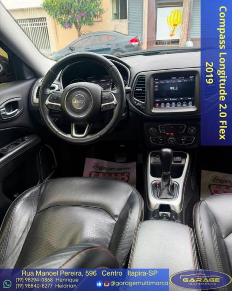 JEEP Compass 2.0 16V 4P LONGITUDE FLEX AUTOM�TICO, Foto 4