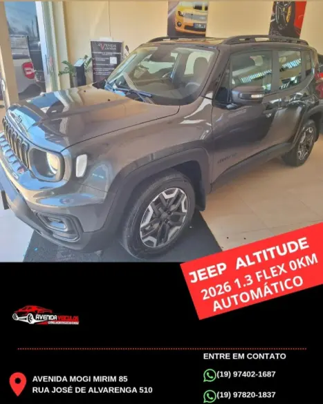 JEEP Renegade 1.3 16V 4P FLEX T270 ALTITUDE TURBO AUTOMTICO, Foto 1