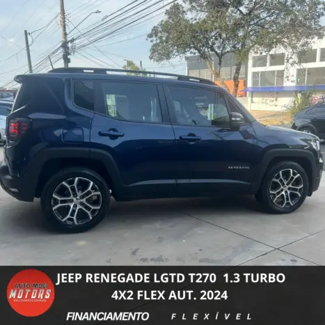 JEEP Renegade 1.3 16V 4P FLEX T270 LONGITUDE TURBO AUTOM�TICO, Foto 7