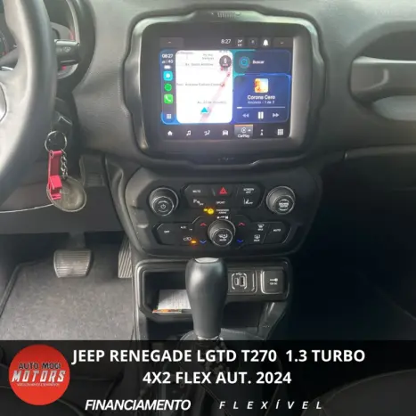 JEEP Renegade 1.3 16V 4P FLEX T270 LONGITUDE TURBO AUTOM�TICO, Foto 8