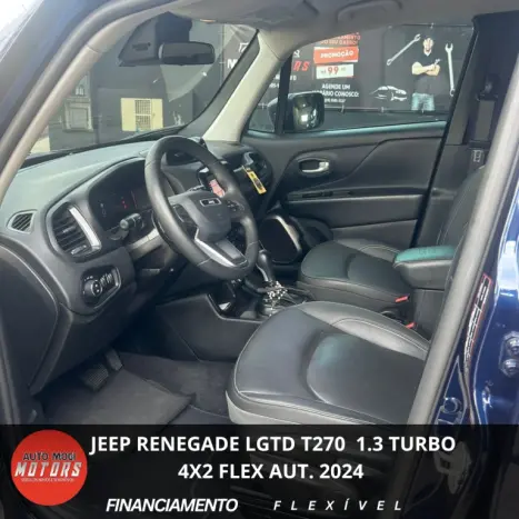 JEEP Renegade 1.3 16V 4P FLEX T270 LONGITUDE TURBO AUTOM�TICO, Foto 9
