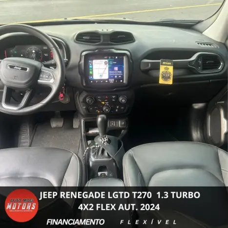 JEEP Renegade 1.3 16V 4P FLEX T270 LONGITUDE TURBO AUTOM�TICO, Foto 10