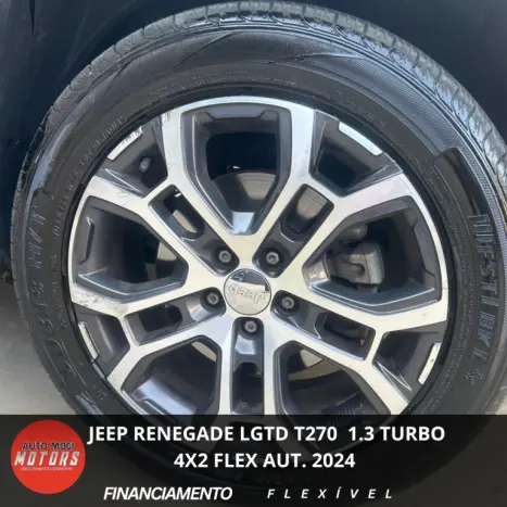 JEEP Renegade 1.3 16V 4P FLEX T270 LONGITUDE TURBO AUTOM�TICO, Foto 11