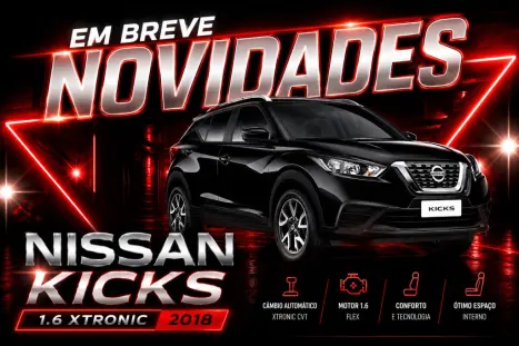 NISSAN Kicks 1.6 16V 4P FLEXSTART S X-TRONIC AUTOM�TICO CVT, Foto 1