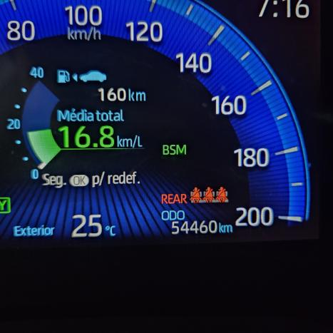 TOYOTA Corolla Cross 1.8 16V 4P FLEX VVT-I HYBRID XRV AUTOM�TICO CVT, Foto 9