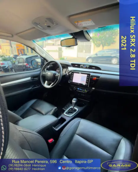 TOYOTA Hilux Caminhonete 2.8 16V SRX 4X4 DIESEL CABINE DUPLA AUTOM�TICO, Foto 5