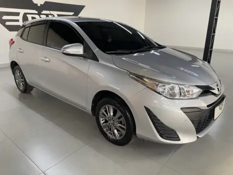 TOYOTA Yaris Hatch 1.5 16V 4P FLEX XL PLUS CONNECT MULTIDRIVE AUTOMTICO CVT, Foto 8
