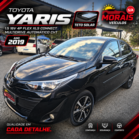 TOYOTA Yaris Sedan 1.5 16V 4P FLEX XLS CONNECT MULTIDRIVE AUTOMÁTICO CVT, Foto 1
