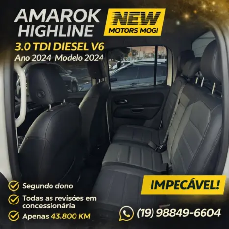 VOLKSWAGEN Amarok 3.0 V6 CABINE DUPLA HIGHLINE 4X4 TURBO INTERCOOLER AUTOM�TICO, Foto 6