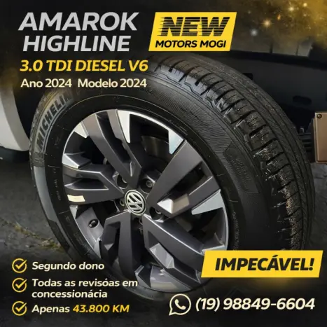 VOLKSWAGEN Amarok 3.0 V6 CABINE DUPLA HIGHLINE 4X4 TURBO INTERCOOLER AUTOM�TICO, Foto 7